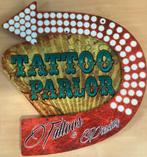Metalen bord Tattoo parlor, Verzamelen, Merken en Reclamevoorwerpen, Ophalen of Verzenden, Nieuw