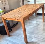 Grenen eettafel - 140x80cm, verlengbaar tot 190cm, Ophalen, Gebruikt, 100 tot 150 cm, Eenvoudig