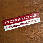 Emaille Schild PORSCHE Ersatzteile Dealer Reclamebord Plaque, Verzamelen, Merken en Reclamevoorwerpen, Ophalen of Verzenden, Gebruikt