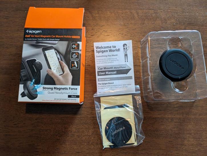 Spigen Auto Telefoonhouder - Kuel Air Vent Q11 (A200), Auto diversen, Auto-accessoires, Nieuw, Ophalen of Verzenden