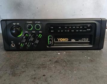 Yoko YCR - 12 Radio Cassette Youngtimer Oldtimer  beschikbaar voor biedingen