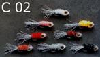 Set C 02 van 8 stuks Ultra Light dropshot streamertjes, Ophalen, Nieuw, Complete set