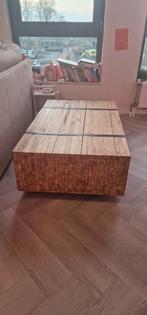 Houten salontafel, Ophalen, 100 tot 150 cm, 50 tot 100 cm, Minder dan 50 cm
