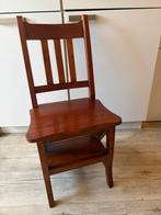 Vintage  Bibliotheek Trap/Stoel, Ophalen