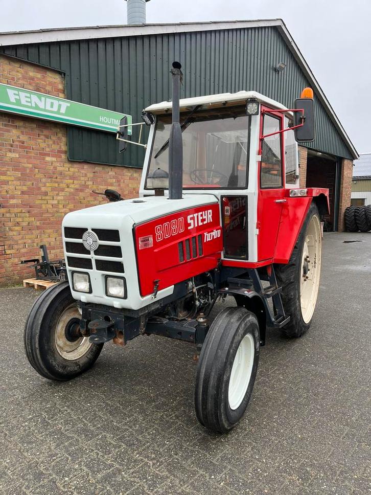 Steyr 8080 Turbo, Zakelijke goederen, Agrarisch | Tractoren, Steyr, tot 80 Pk, Gebruikt, Ophalen