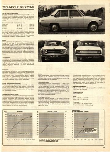 Autovisie test Mazda 1300 LS Mei 1974 beschikbaar voor biedingen