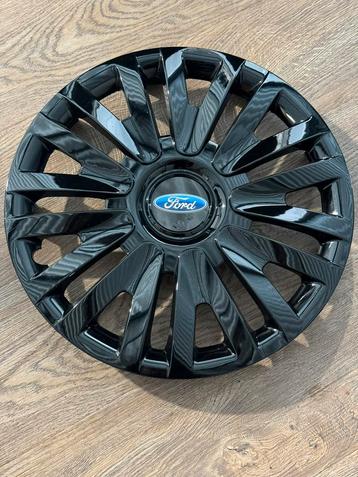 Zwarte Wieldoppen Set -  Ford Ka - 14 inch -  Nieuw In Doos! beschikbaar voor biedingen