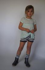 Soft&jolly korte broek short 158 164 grijs wit, Kinderen en Baby's, Kinderkleding | Maat 158, Meisje, Broek, Zo goed als nieuw