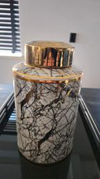 Luxe potten 2 stuks marble/gold | hotelchiqueliving, Ophalen, Zo goed als nieuw, Overige kleuren, Minder dan 50 cm