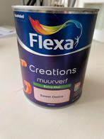 Flexa Sweet desire nieuw, Minder dan 5 liter, Ophalen of Verzenden, Zo goed als nieuw, Verf