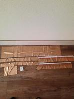 Goudkleurige Stof Resten, Overige materialen, Gebruikt, Overige kleuren, Ophalen of Verzenden