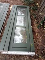 IZGS HARD HOUT RAAM MET DUBBEL GLAS EN VENTILATIEROOSTER, Ophalen, Gevelraam of Ruit, Gebruikt, 80 tot 120 cm