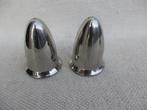 Vintage Chrome Peper & Zoutvaatje Deens design '70, Ophalen of Verzenden, Zo goed als nieuw