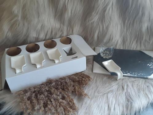Amuseset (nieuw), Huis en Inrichting, Keuken | Servies, Nieuw, Overige stijlen, Glas, Ophalen of Verzenden