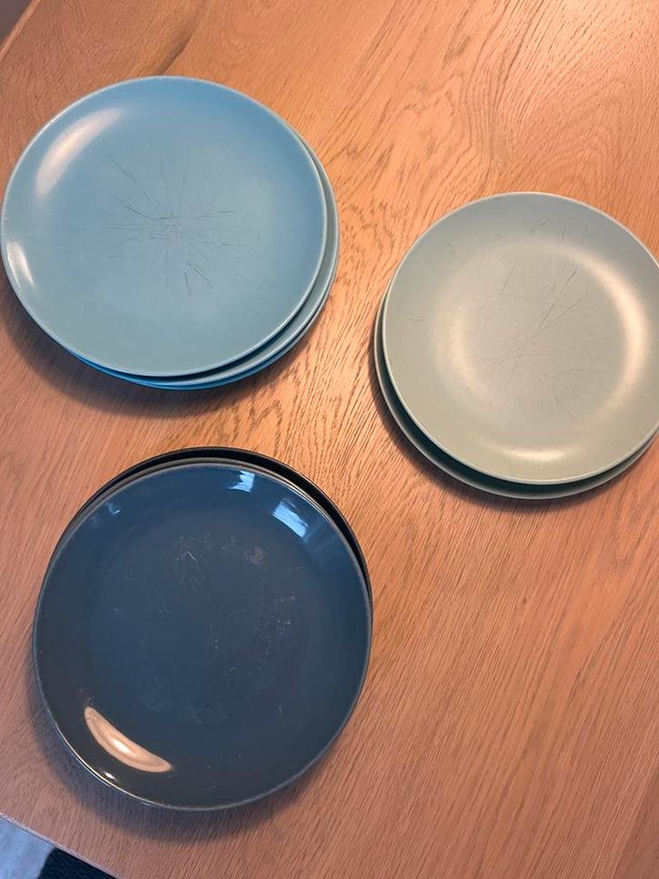 Borden ikea, Huis en Inrichting, Keuken | Servies, Gebruikt, Bord(en), Overige stijlen, Aardewerk, Ophalen