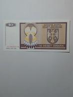 Bosnië 10 dinara unc, Ophalen of Verzenden, Joegoslavië