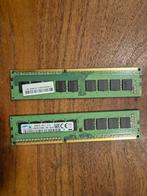 2x Samsung 8GB DDR3 PC3-12800U Geheugen, Computers en Software, RAM geheugen, Gebruikt, 8 GB, DDR3, Ophalen of Verzenden