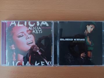 2 leuke originele CD's van Alicia Keys beschikbaar voor biedingen