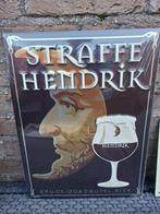 Reclamebord Straffe Hendrik Brugs Quadrupel bier, Ophalen of Verzenden, Nieuw, Reclamebord, Plaat of Schild, Overige merken