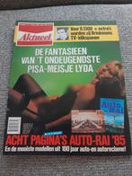 6.Aktueel 1985. Lyda van Leersum. Auto Rai. Bonnie Pointer., Ophalen of Verzenden, 1980 tot heden, Tijdschrift
