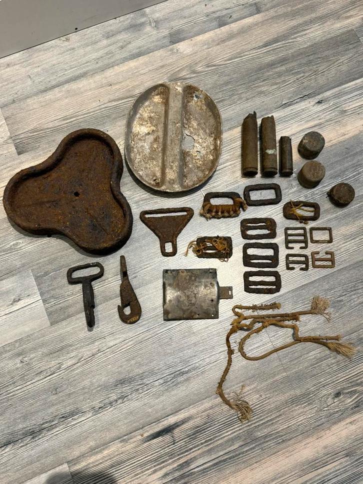 Lot airborne bodemvondsten amerikaans en Brits ww2, Verzamelen, Militaria | Tweede Wereldoorlog, Amerika, Ophalen of Verzenden