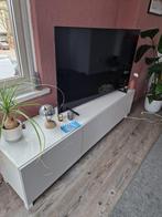 IKEA BESTÅ Tv-meubel (wit/beige 180x42x38 cm), Huis en Inrichting, Ophalen, 150 tot 200 cm, Zo goed als nieuw, Minder dan 100 cm