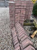 Betonklinkers en kardinaalsmutsen - Tuinbestrating, Ophalen, Gebruikt, Klinkers, Minder dan 5 m²