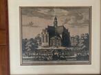 Kopergravure de Noorderkerck Amsterdam 1650, Antiek en Kunst, Kunst | Etsen en Gravures, Ophalen of Verzenden