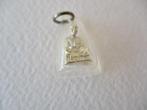 Zilverkleur hanger Thaise Boeddhistische amulet Luang PU Thu, Overige materialen, Overige voorstellingen, Verzenden, Zo goed als nieuw