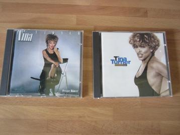 2x CD. Tina Turner - Private Dancer en Simply the Best beschikbaar voor biedingen