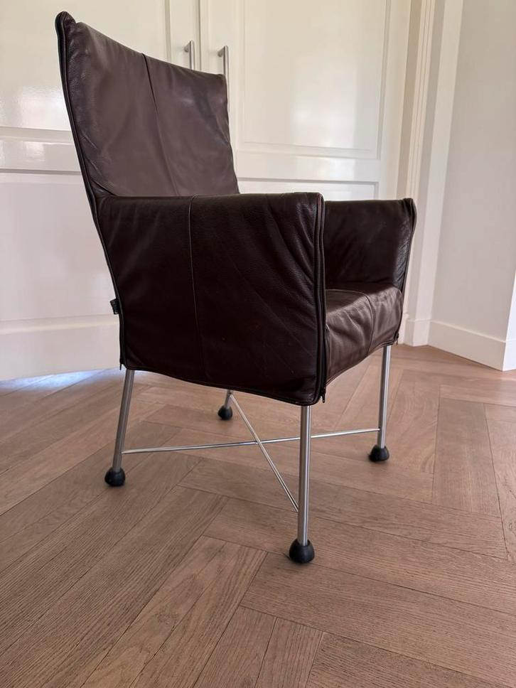 Montis Leren Designstoel Gerard van de Berg, Antiek en Kunst, Antiek | Meubels | Stoelen en Banken, Ophalen