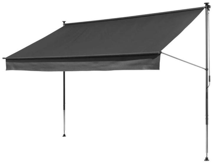 Nieuw: Zonnescherm, klem luifel, markies, clamp awning 2m, Tuin en Terras, Zonneschermen, Nieuw, Uitvalscherm, 150 tot 300 cm