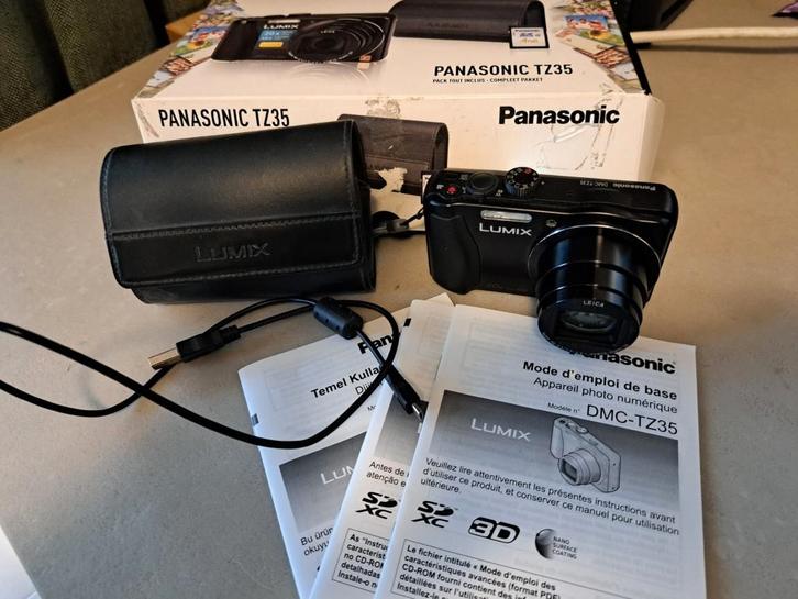 Panasonic Lumix DMC-TZ35, Audio, Tv en Foto, Fotocamera's Digitaal, Zo goed als nieuw, Compact, Overige Merken, 8 keer of meer