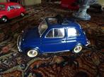 FIAT 500 BLAUW BbURAGO HEEL MOOI ZONDER DOOS, Ophalen of Verzenden, Zo goed als nieuw, Auto, Bburago
