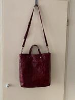 Gianni Chiarini Bordeaux rood leren tas, Ophalen of Verzenden, Nieuw, Rood, Handtas
