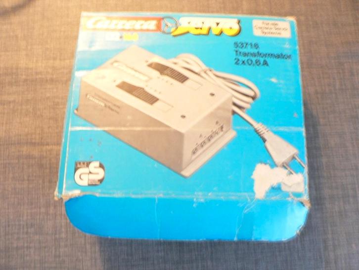 temsi, carrera,polistil trafo's racebaan, treinen slotcar, Kinderen en Baby's, Speelgoed | Racebanen, Gebruikt, Racebaan, Elektrisch