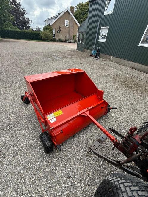 Gras Collector voor Zit-Maaier of Mini-Tractor, Tuin en Terras, Grasmaaiers, Gebruikt, Zweefmaaier, Opvangzak, Opvangbak, Ophalen