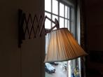 Vintage deens designe teakhouten wandlamp, Huis en Inrichting, Lampen | Wandlampen, Ophalen of Verzenden, Gebruikt, Hout, Vintage deens designe