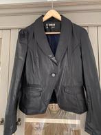 Blazer Il Dolce denim gecoat stretch maat M zgan, Maat 38/40 (M), Blauw, Ophalen of Verzenden, Zo goed als nieuw