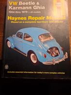 VW Kever & Karmann Ghia Reparatiehandleiding 1954-1979, Ophalen of Verzenden, Gelezen, Volkswagen, Haynes