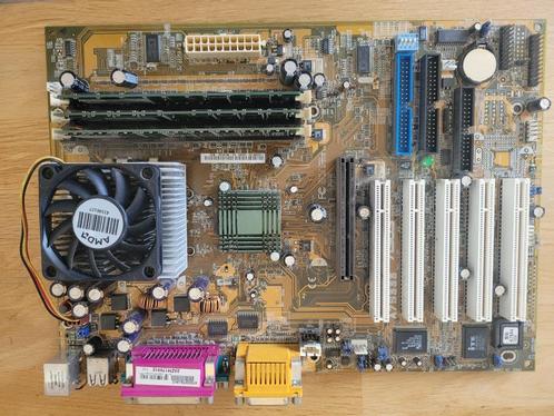 Asus a7s333 moederboard (atx), Computers en Software, Moederborden, Gebruikt, AMD, DDR, Ophalen