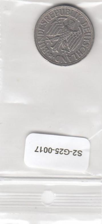 S2-G25-0017 Germany 1 Mark VF 1950 KM110 D beschikbaar voor biedingen