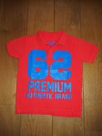 Stoere rode polo / shirt van WE maat 122 -128, Ophalen of Verzenden, Zo goed als nieuw, Shirt of Longsleeve, Jongen