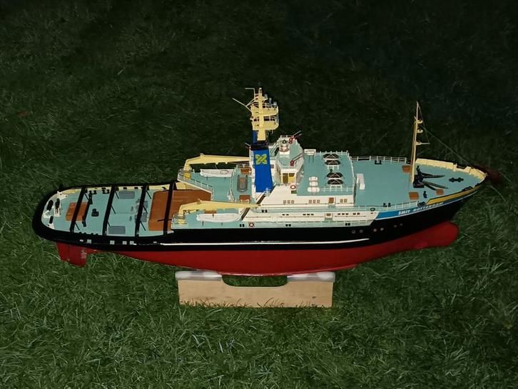 Nette als nieuw werkend Smit Rotterdam, kunt compleet varend, Hobby en Vrije tijd, Modelbouw | Boten en Schepen, Zo goed als nieuw