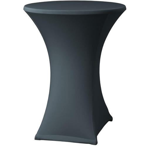 Statafelrok voor statafel 80-85 cm kleur antraciet, Huis en Inrichting, Tafelkleden, Nieuw, Rond, Ophalen of Verzenden