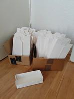 Vouwbare doosjes karton - 195 stuks, Doe-het-zelf en Verbouw, Kratten en Dozen, Doos, Minder dan 35 cm, Ophalen of Verzenden, Zo goed als nieuw
