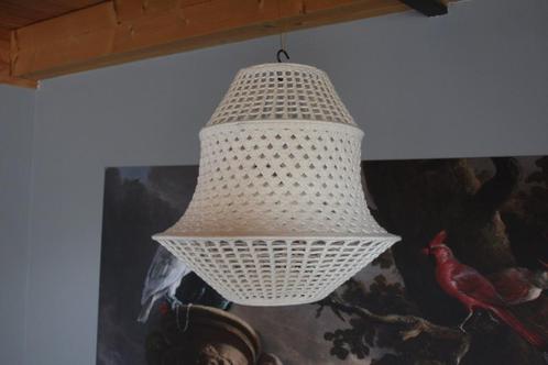 2 x ronde gehaakte lampenkap hanglamp TARIDA Light & Living, Huis en Inrichting, Lampen | Hanglampen, Zo goed als nieuw, Minder dan 50 cm
