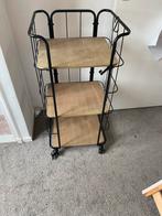 Vintage Bakkerskastje met 3 planken, Huis en Inrichting, Ophalen, Gebruikt