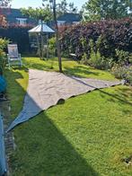 Schaduwdoek antraciet 5x5x4,5 m, Ophalen of Verzenden, Gebruikt