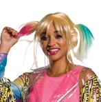 Nieuwe Harley Quinn Pruik - Birds of Prey, Kleding | Dames, Ophalen of Verzenden, Nieuw, Halloween, Accessoires
